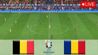 🔴Belgium vs Romania LIVE🔴UEFA Euro 2024🔴Live Match Today [upl. by Olemrac533]