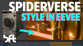 Do THIS to get the SpiderVerse Look in Blender  a Compositor Tutorial [upl. by Gnay]