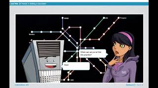 Get Connected part 2 Directories and files  Cisco Course  Animation  Kids Course [upl. by Merriman]