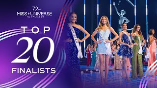 72nd MISS UNIVERSE  TOP 20 Delegates  Miss Universe [upl. by Brittan]