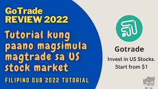 How to use GoTrade  Review and Tutorial Tagalog Dub [upl. by Lama]