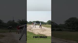 3 Ball 3 Wickets Hatrick  Vinod Sarsana GcCricketVlogs [upl. by Dnaltruoc]