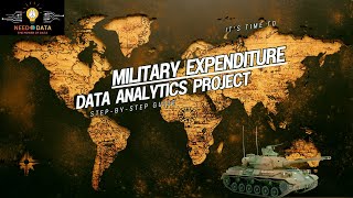 Military Expenditure Data Analysis Project  StepbyStep Guide [upl. by Clari]