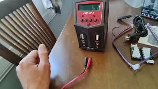 Venom Pro Duo LiPo Battery Charger  80W X2 unboxing balance test 1 [upl. by Raffarty]