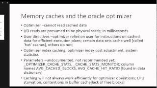 Oracle Optimizer Performance Monitoring And Tuning 3 of 3 [upl. by Atihana]