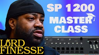 Lord Finesse making a beat on the SP 1200  Tutorial [upl. by Fawn]