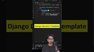 Django Dynamic Template [upl. by Dace]