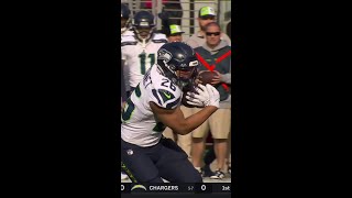 Zach Charbonnet rushes for a 23yard Gain vs San Francisco 49ers [upl. by Porta]