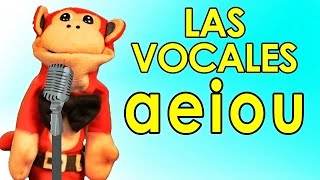 La Canción de las Vocales TODAS LAS LETRAS A E I O U  Show del Mono Sílabo leyendojuntos [upl. by Rosdniw940]