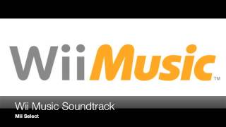 Wii Music Soundtrack Mii Select [upl. by Ahar]