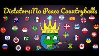 Dictators No Peace Countryballs Speed Run 5 Countries Attempt 1 [upl. by Gentille256]