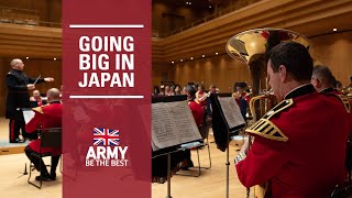 Coldstream Guards Band playing in Japan  British Army [upl. by Georglana]