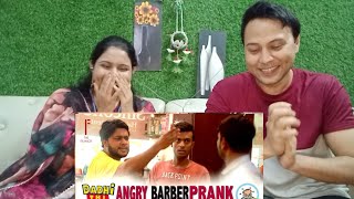 INDIAN REACTION ON ANGRY BARBER PRANK  PART 2  NADIR ALI P4 PAKAO  REACTION BY SG VIBES [upl. by Janifer610]