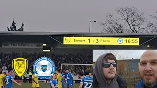 Home defeat to Peterborough but hoped for more  Burton Albion v Peterborough United Matchday Vlog [upl. by Kreiner]