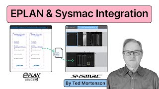 From Electrical Design to Automation Importing EPLAN Electric P8 into Sysmac Studio [upl. by Resaec]