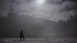 Yosemite Moonlight Snowshoeing Sony A7SII [upl. by Hanny869]