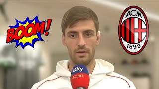 INCREDIBILE MATTEO GABBIA RIVELA SEGRETI SORPRENDENTI SUL MILAN NOTIZIE DAL MILAN [upl. by Petra867]