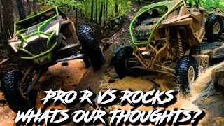 POLARIS RZR PRO R ON 35S  Thoughts and Review on East Coast Trails [upl. by Whitelaw]