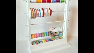 Aufbewahrung für Bänder und Washi Tape [upl. by Iona]