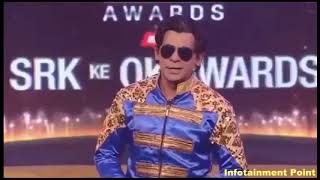 Sunil Grover as Shahrukh khan in award show I Awesome Comedy [upl. by Eyahsal]