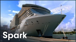 Exclusive Behind The Scenes On The Worlds Biggest Cruise Ship  Secret Life Of The Cruise  Spark [upl. by Eldon511]