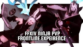 FFXIV Ninja PVP Assassinate Dominate Frontline [upl. by Malvie]