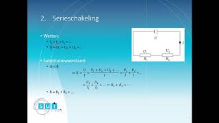 Deel 1 Elektriciteit  Thema 7 gemengde schakeling  De substitutie weerstand [upl. by Zerline]