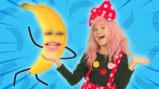 Banana Song  Kids Songs and Nursery Rhymes  Millimone [upl. by Gnouhk920]