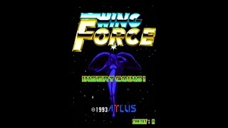 Wing Force  Arcade  1993  1CC [upl. by Ativak]