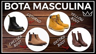 O guia completo das BOTAS MASCULINAS [upl. by Kellsie]