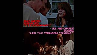 Billy and Stu vs Jill and Charlie scream edit shorts [upl. by Burdett]