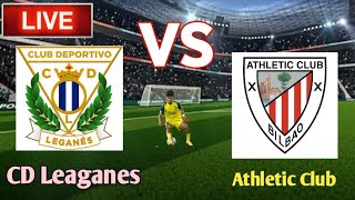 CD Leaganes Vs Athletic Club Football Live Streaming [upl. by Lanette]