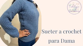 Suéter a crochet para dama [upl. by Yras]