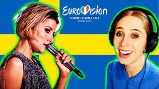 I REACTED TO SWEDENS SONG FOR EUROVISION 2022  CORNELIA JAKOBS quotHOLD ME CLOSERquot [upl. by Ia]