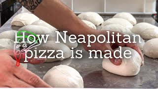 How The Neapolitan Pizza Dough Is Made [upl. by Mathews]