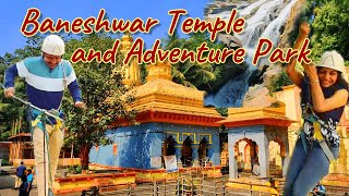 Baneshwar Mandir  Baneshwar waterfall Pune  Must visit adventure Park near Pune in budget [upl. by Arbrab]