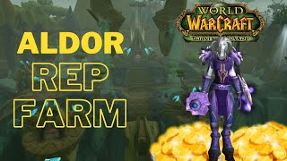 Aldor Rep Guide  Mark of Sargeras and Fel Armament Farm Gold Farm [upl. by Orgell]