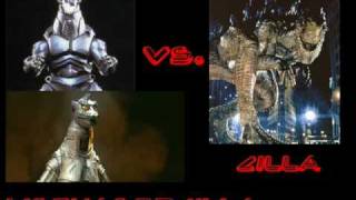 Godzilla Wars Mechagodzilla vs Zilla [upl. by Ykvir198]