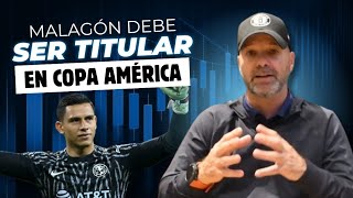 Dr García pide que Luis Malagón sea titular con México en la Copa América 2024 [upl. by Yelad330]