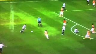 Newcastle vs Fulham cisse goal [upl. by Annibo555]