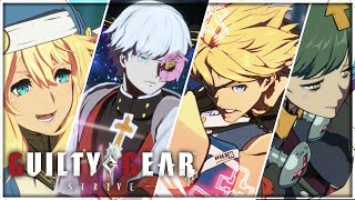 Guilty Gear Strive  All Overdrives w Season 12 DLC [upl. by Inglebert]