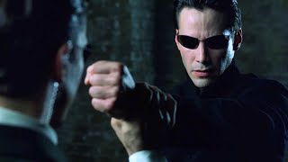 The Matrix Reloaded 16 Movie CLIP  Seraphs Test 2003 HD [upl. by Nyliram]