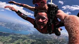 SkyDiving  Interlaken Switzerland [upl. by Ginnifer]