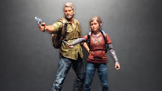 Spin Master Toys PlayStation The Last of Us Joel and Ellie figure review [upl. by Prosper]