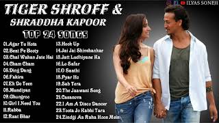 TIGER SHROFF TOP 24 SONGS  Tiger Shroff mashup jukebox  tiger Shroff mix album  all songs [upl. by Aikenat]