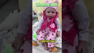 Perfect Christmas Gift for Kids  Wooroy Reborn Baby Doll babydoll birthdaygift christmasgifts [upl. by Meda847]