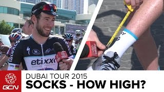 Sock Height  Sock Colour  The Pro Opinion  Dubai Tour 2015 [upl. by Lisandra163]