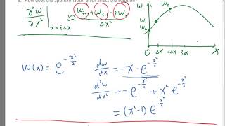 Truncation Error Analysis of Second Derivative Approximation Part 1 [upl. by Naenaj394]