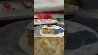 Haşhaşlı tatlı tatlı haşhaşlırevani youtubeshorts shortvideo viralvideo recipe food [upl. by Llirret]