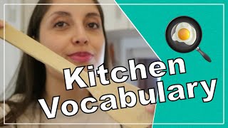 Kitchen Vocabulary 🍳 Listen and Practice [upl. by Paik380]